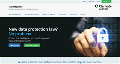 Desktop Screenshot of markmonitor.com